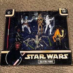 Disney parks authentic original Star Wars collectible figures new in sealed box